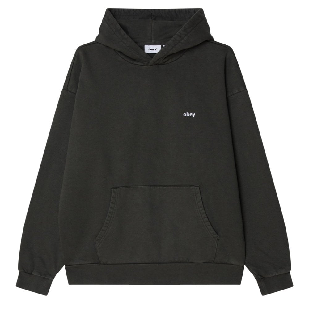 Lowercase Pigment Hoodie - Pirate Black
