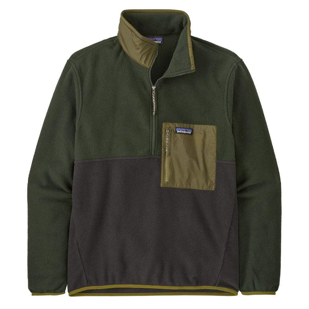 Microdini 1/2 Zip Pullover - Black