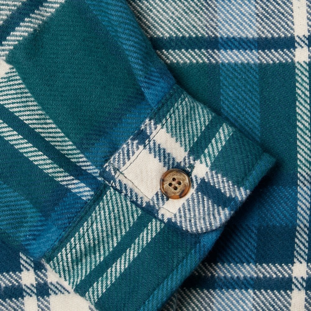 Crow Flanel Shirt - Pine Green