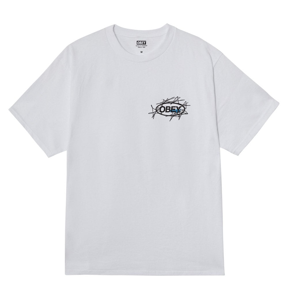 Scribble Stars T-Shirt  - White