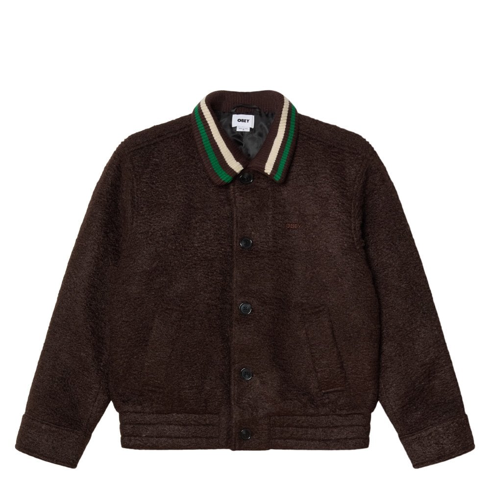 Arden Blouson Jacket - Java Brown