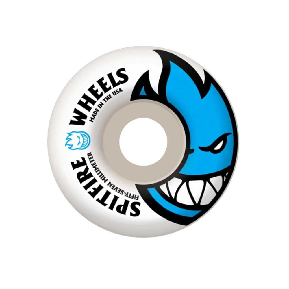 Bighead Wheels - White/Blue
