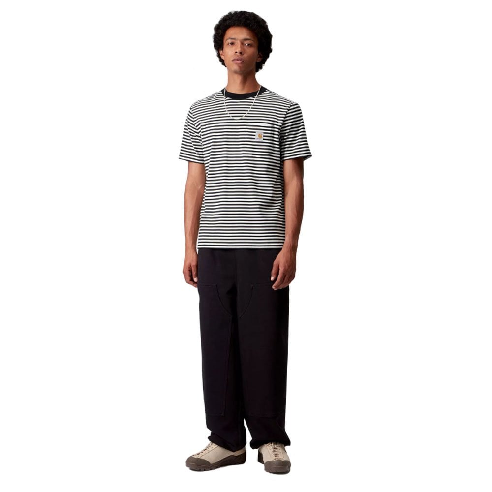 Verner Pocket T-Shirt - Black/Wax