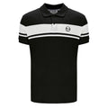 Young Line Polo Shirt - Black/White