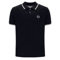 Sergio 020 Polo Shirt - Black/White