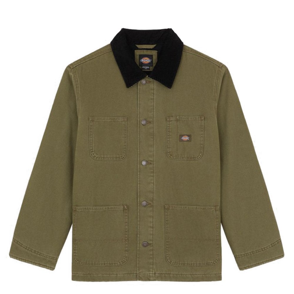 Duck Canvas Chore Coat - Military Grn