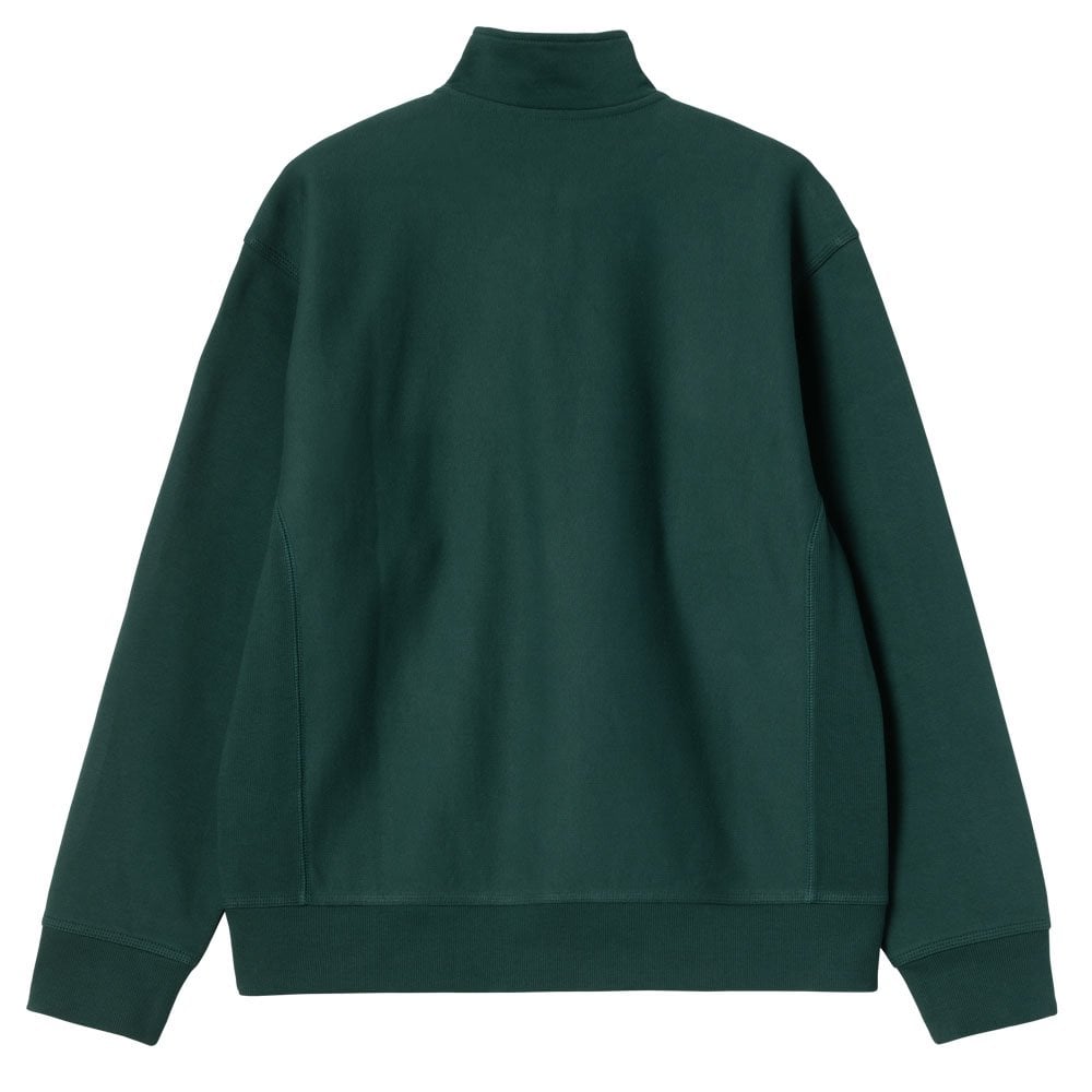 American Half Zip Sweatshirt - Dark Fir