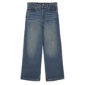 Hilham Extra Loose Straight Jeans - Khaki Blue