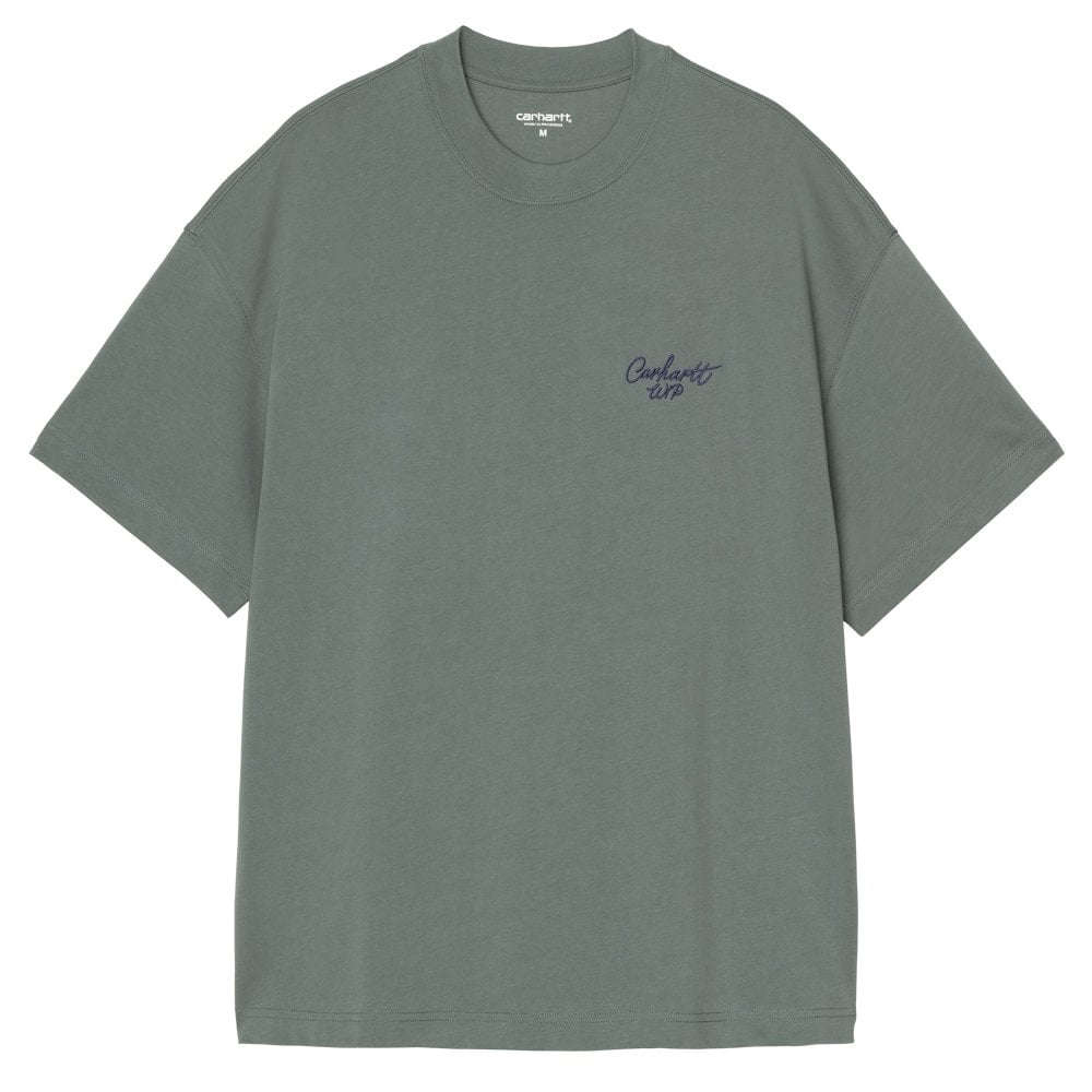 Signature Script T-Shirt - Silv Pine/Jp