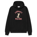 Hooded Wild Dog Sweatshirt - Black