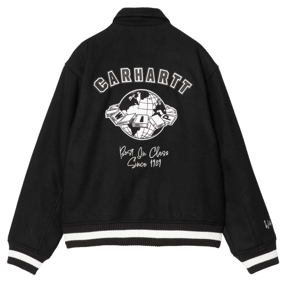 World Class Varsity Jacket - Black