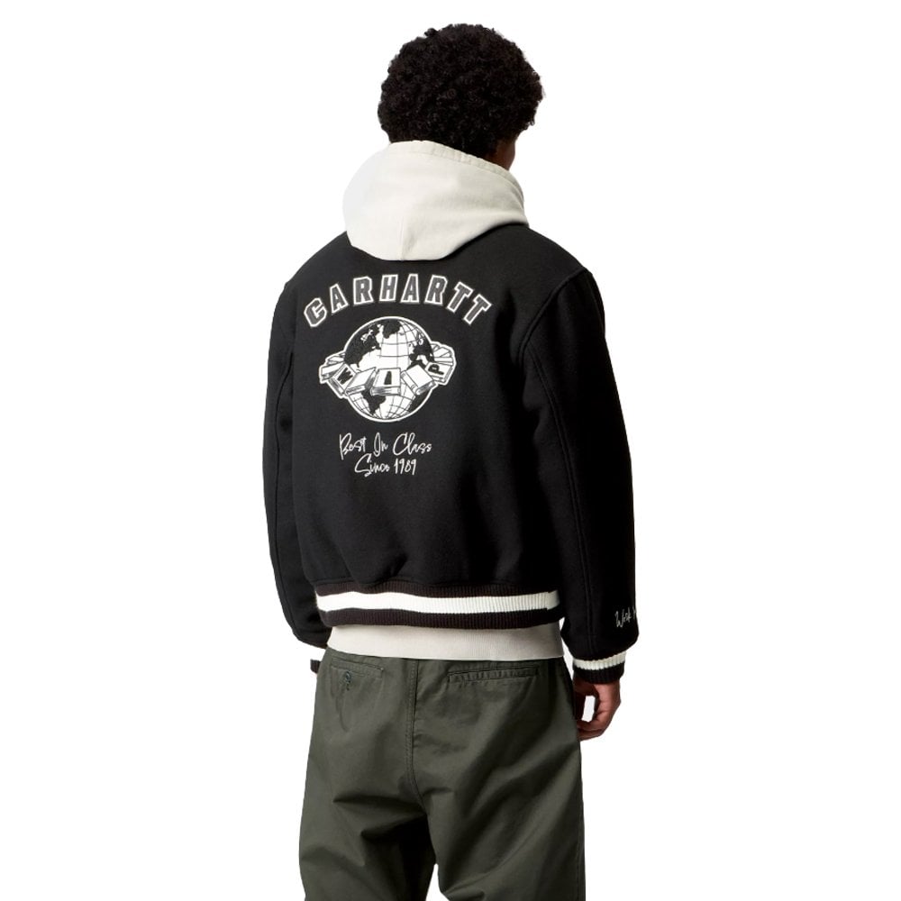World Class Varsity Jacket - Black