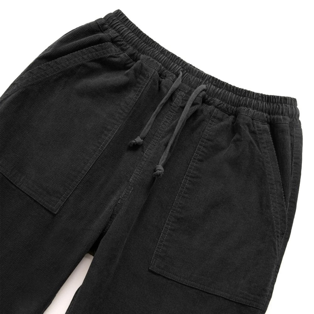 Corduroy Chef Pants - Black