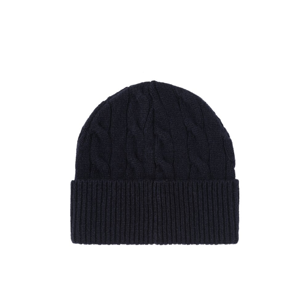 Signature Cable Beanie - Dp Night/Pnk