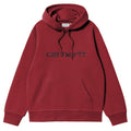 Hooded Carhartt Sweatshirt - Scarlet/Grph