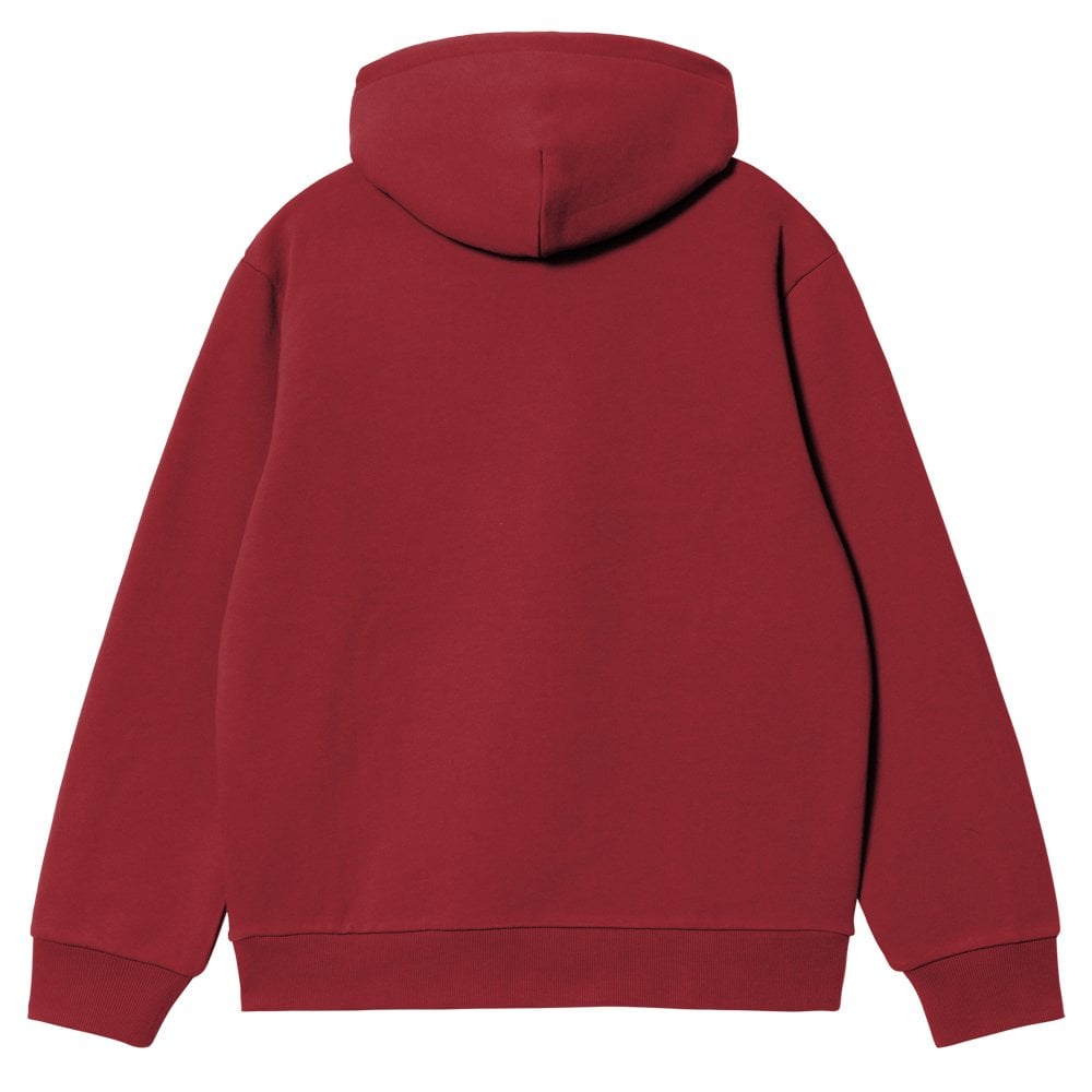 Hooded Carhartt Sweatshirt - Scarlet/Grph