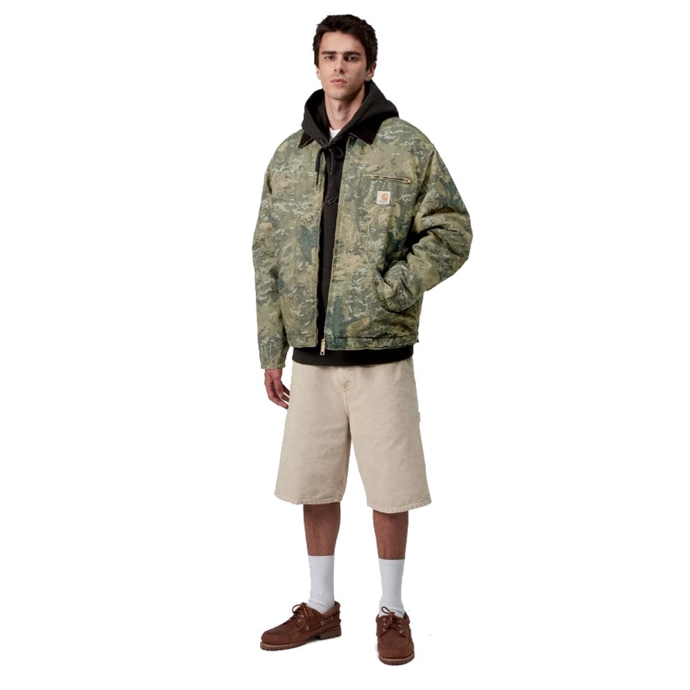 OG Detroit Jacket - Camo Grn Stn
