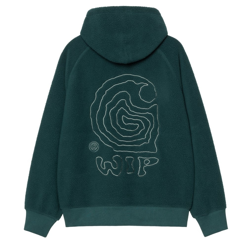 Hooded Helix Sweatshirt - Dp Lagoon/Sp