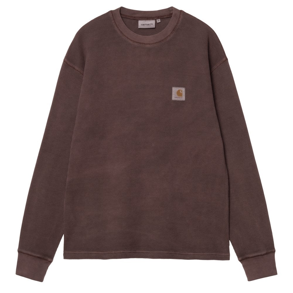 Long Sleeve Vista Waffle T-Shirt - Palisander