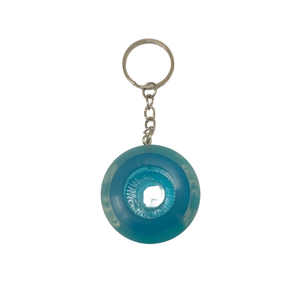 Wheel Keychain - Blue