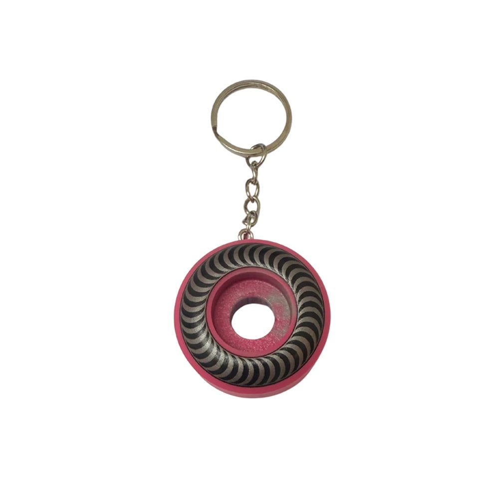 Wheel Keychain - Pink