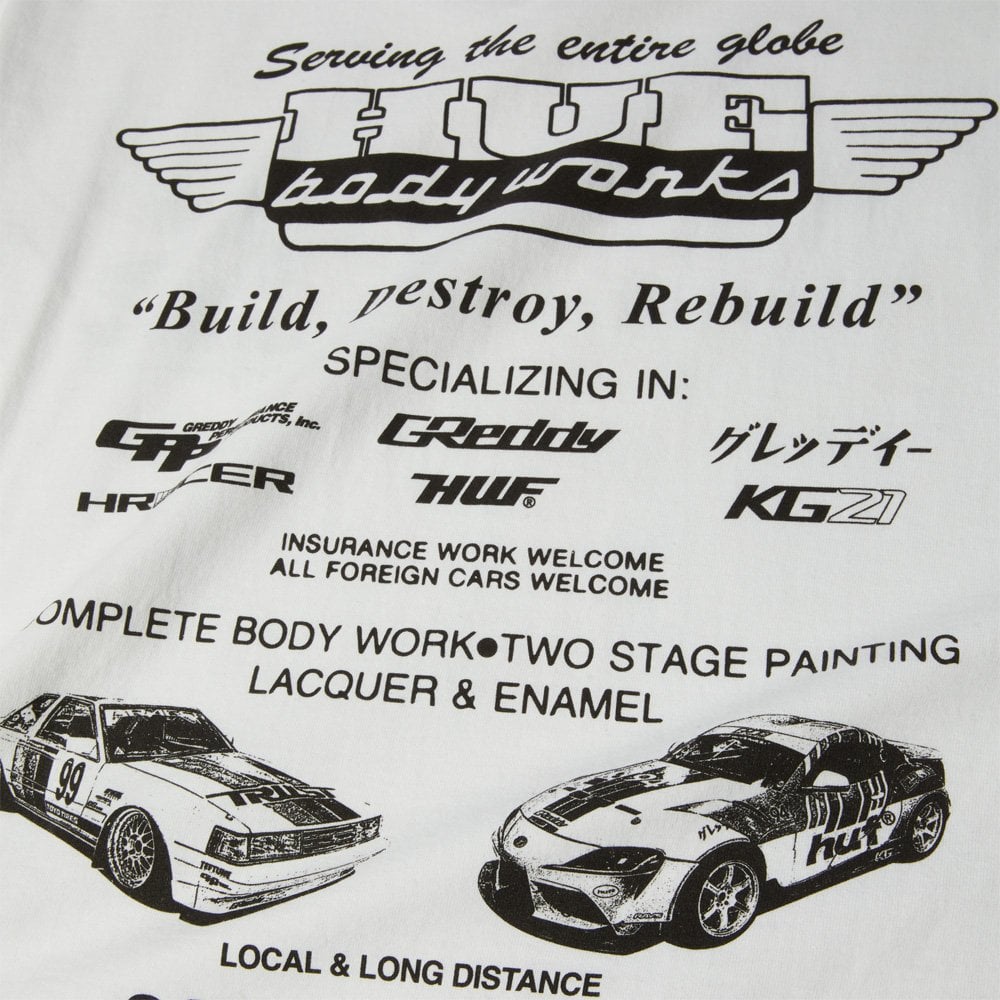 x GReddy Body Works T-Shirt - White