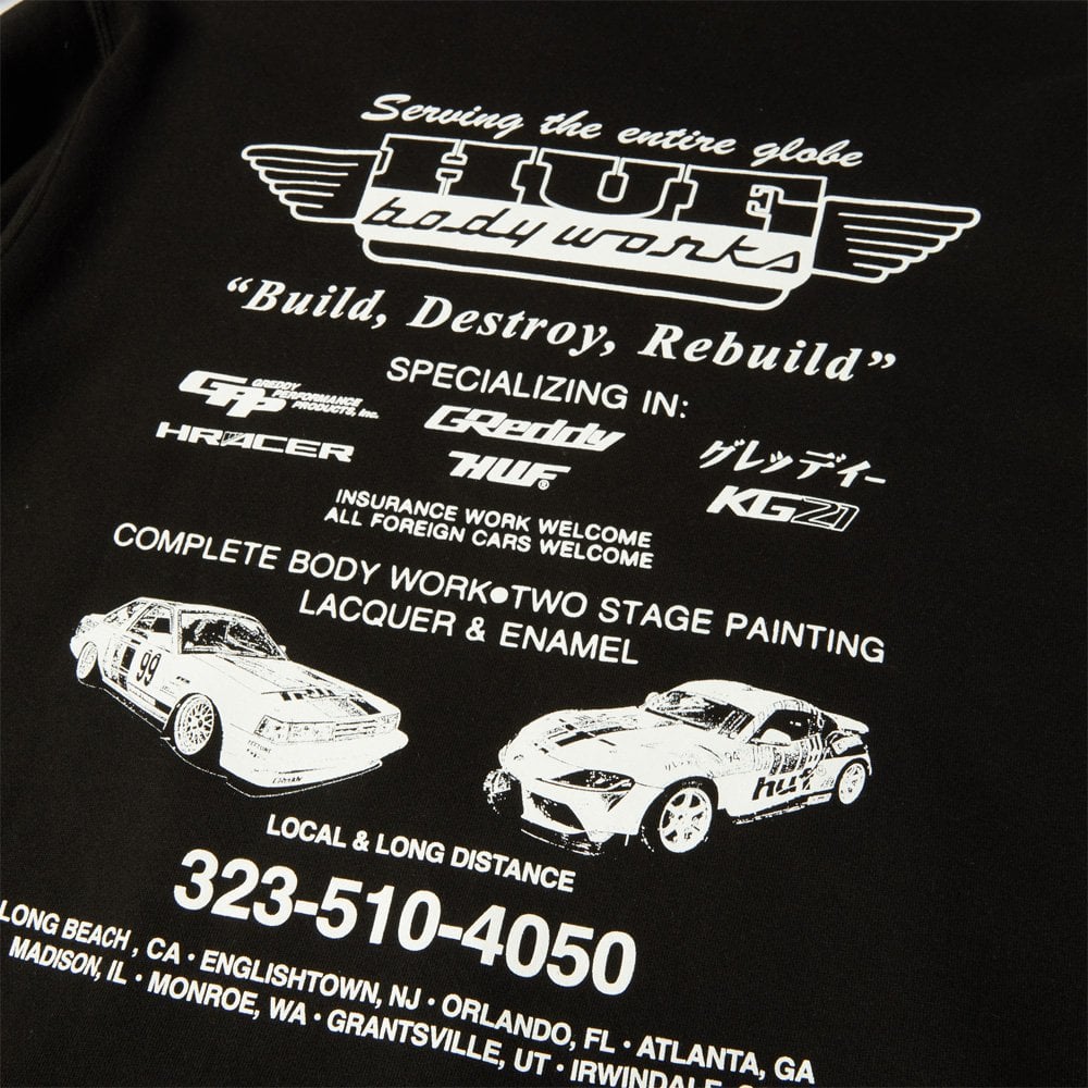 x GReddy Body Works Hoodie - Black