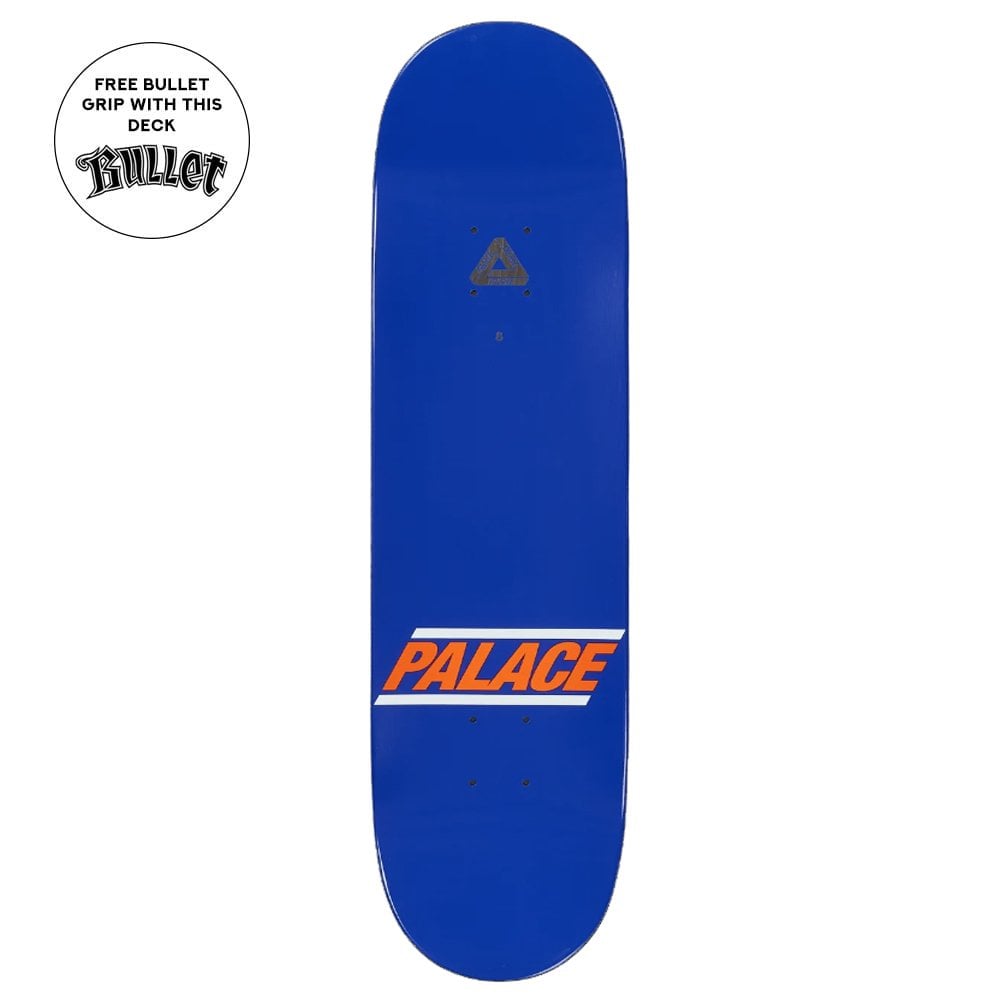 Powers Pro S41 8" Skateboard Deck - Blue