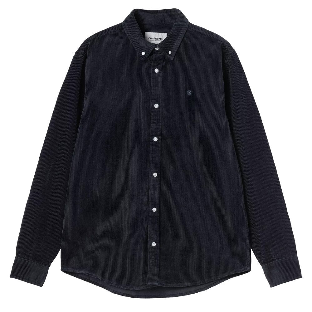 Madison Cord Shirt - Dark Navy/Navy
