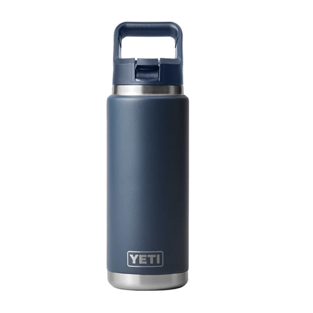 Rambler 26 oz (769 ML) Bottle With Straw - Navy