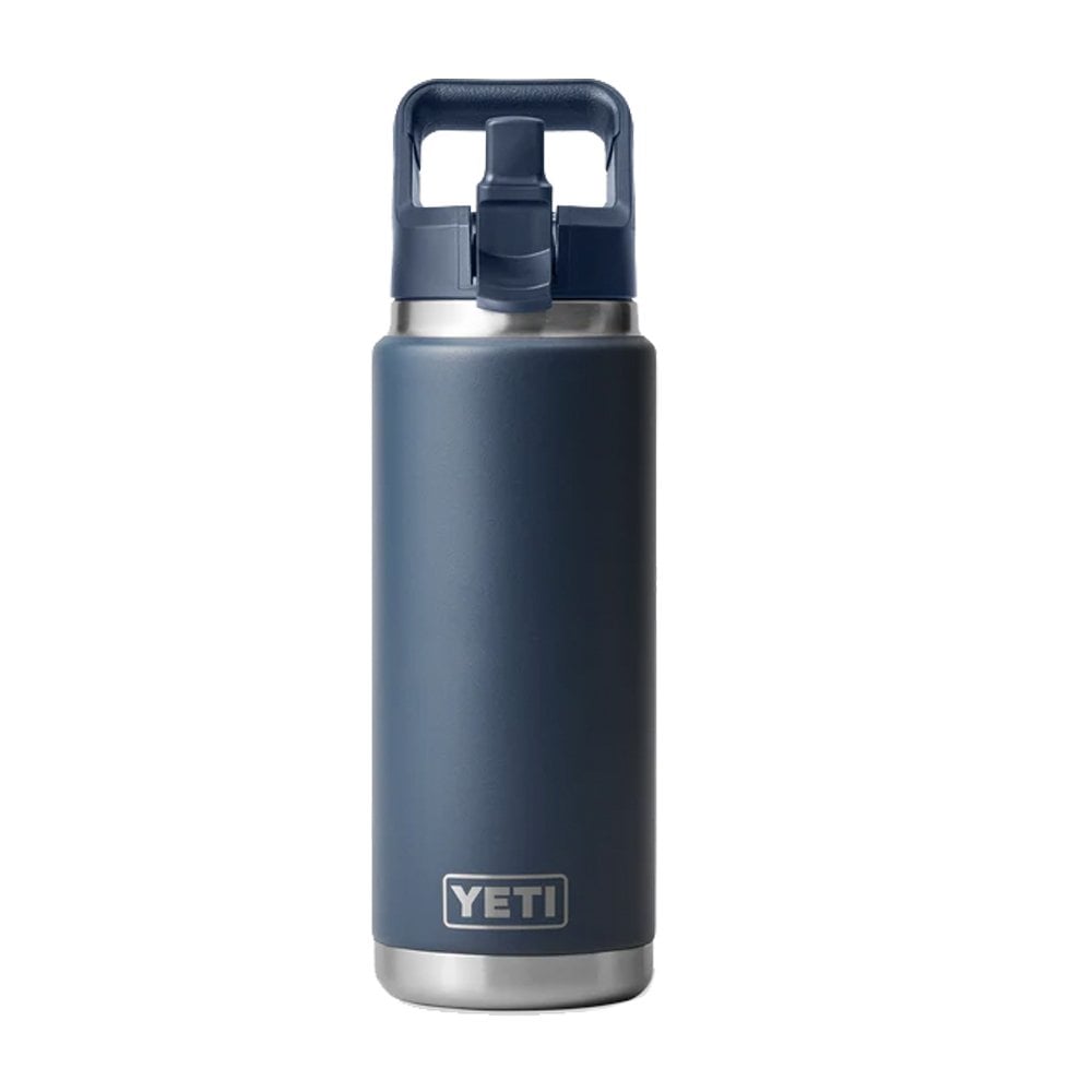 Rambler 26 oz (769 ML) Bottle With Straw - Navy