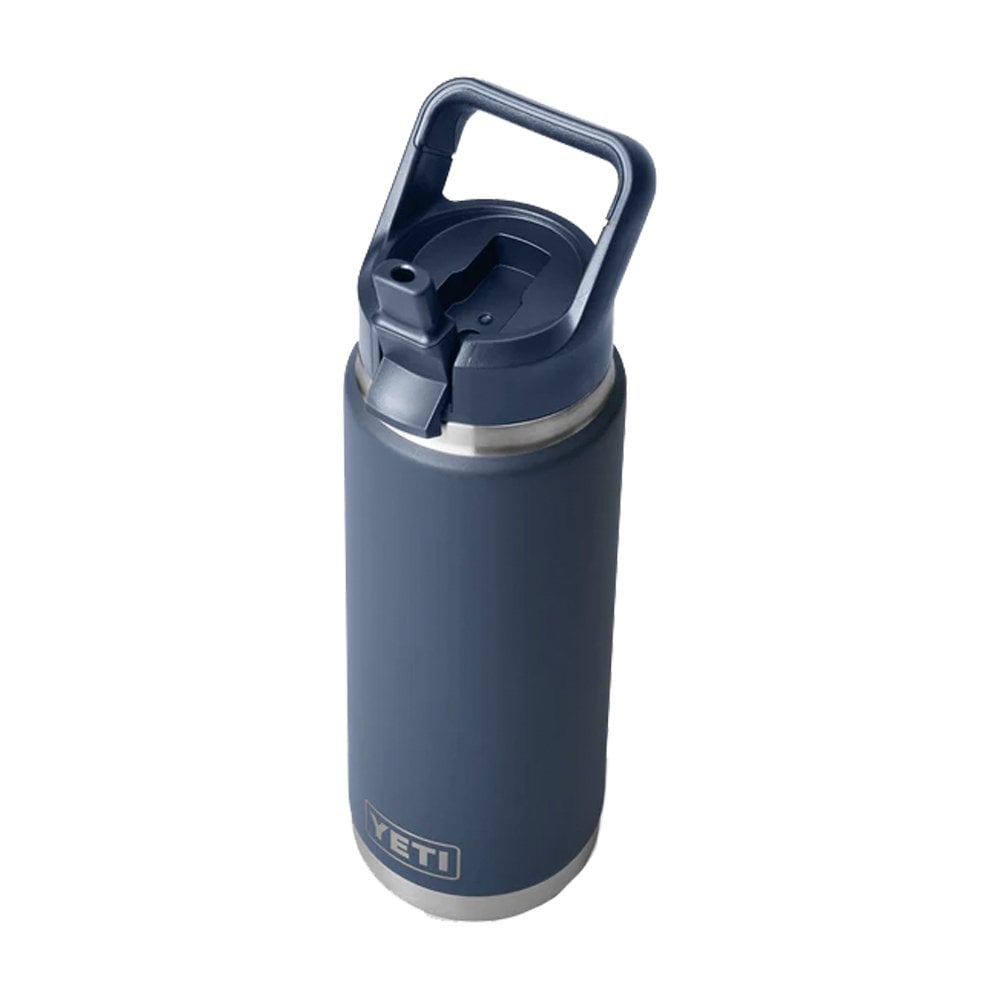 Rambler 26 oz (769 ML) Bottle With Straw - Navy