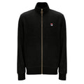 Nero Velour Track Top - Black
