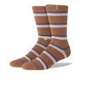 Strata Crew Sock  - Brown