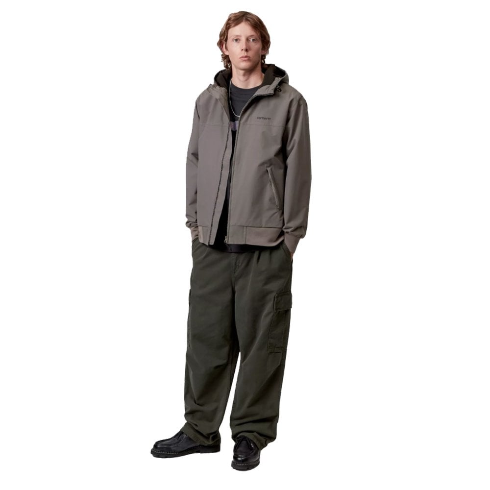 Hooded Sail Jacket - Porphyry/Blk