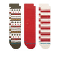 Cabin Days Crew Sock 3 Pack - Multi