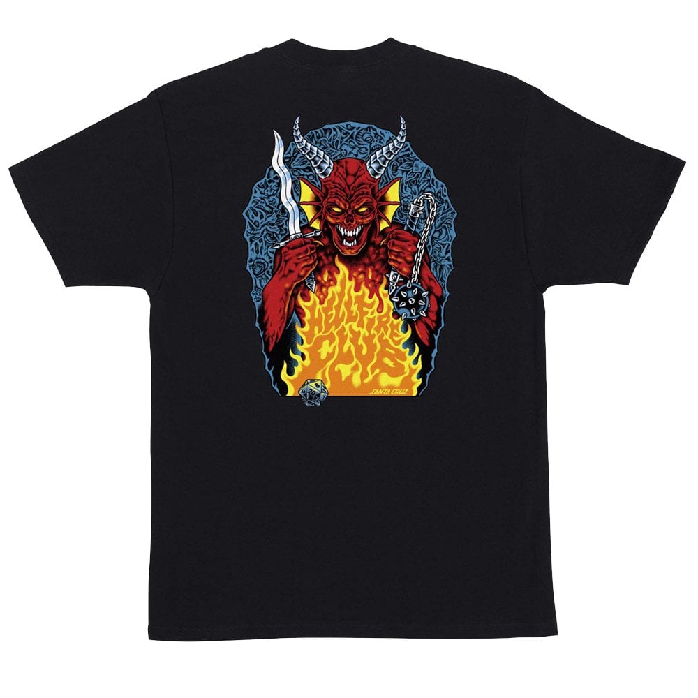 x Stranger Things Hell Fire T-Shirt - Black