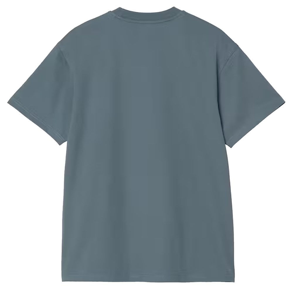 American Script T-Shirt - Office Blue