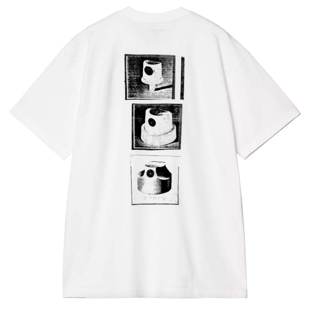 Caps T-Shirt  - White