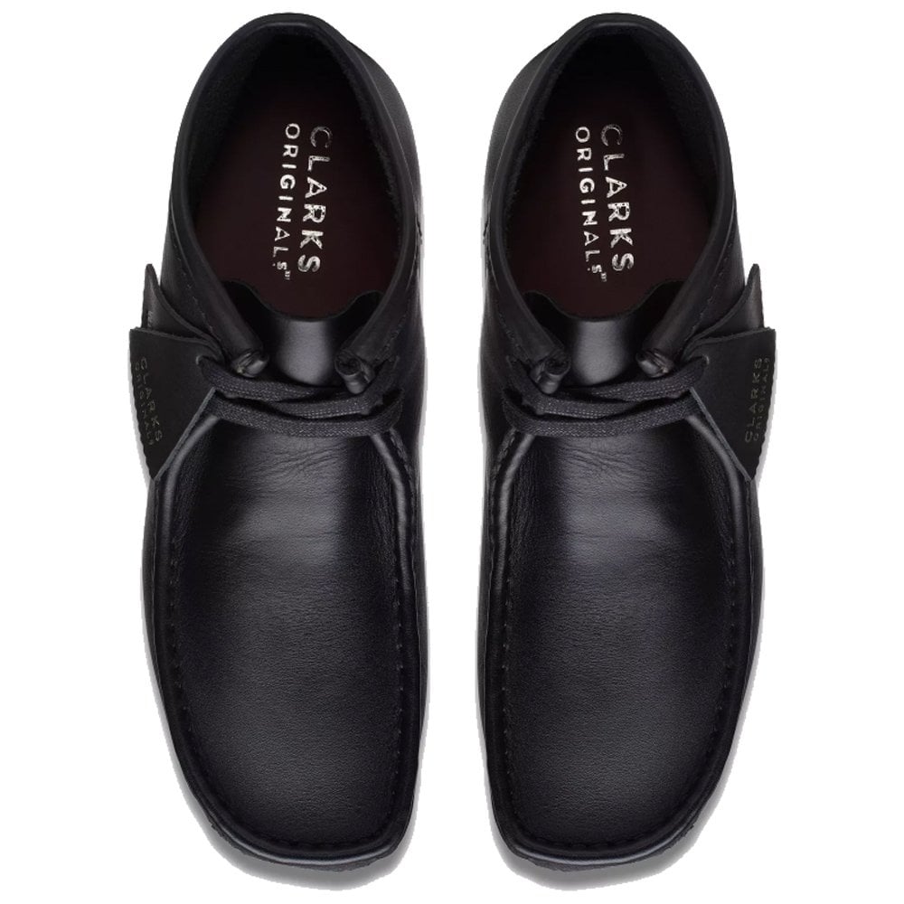 Wallabee Boot  - Black Leath