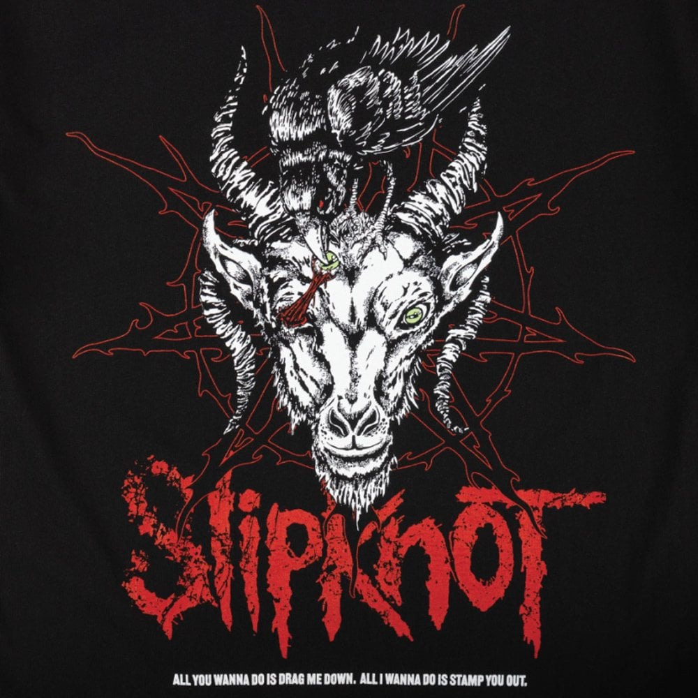 Spit It Out Boxy Garment-Dyed T-Shirt - Black