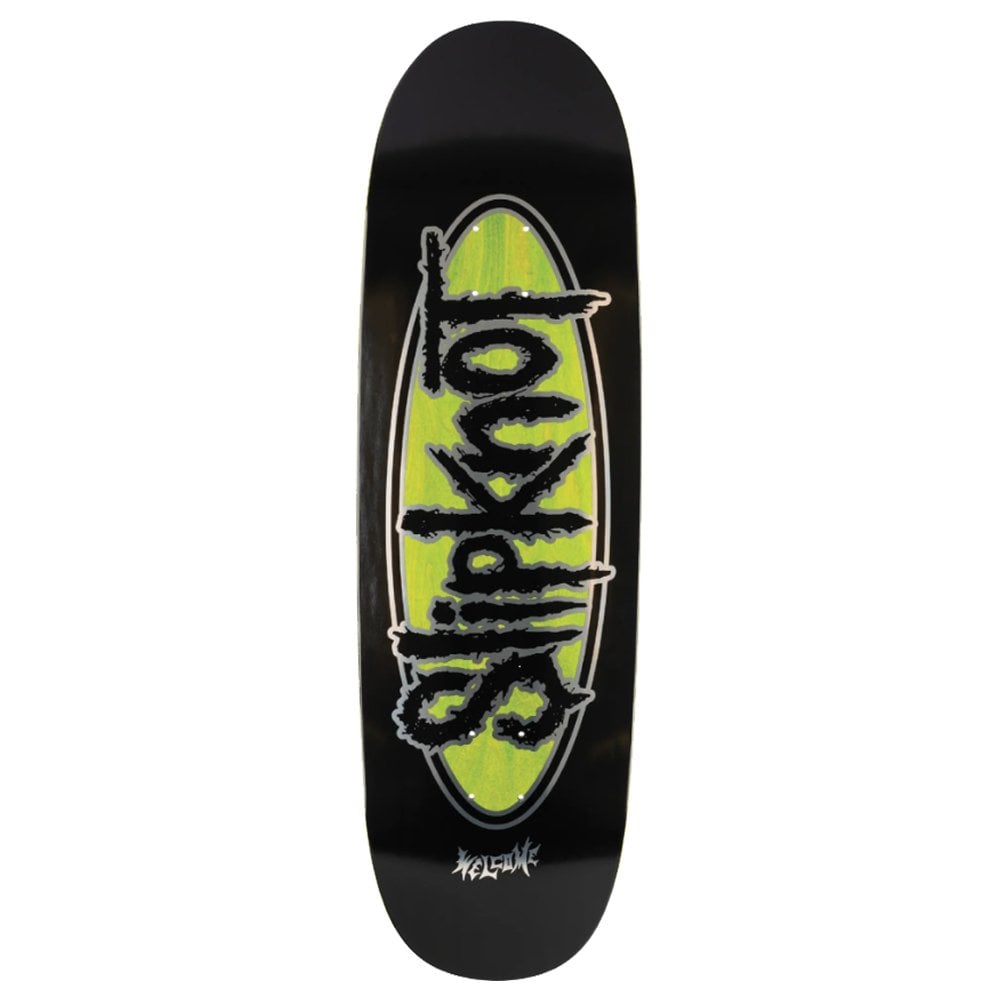 Oval Logo On Boline 2.0 - 9.5" - Black/Green