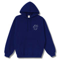 Dave Tied Up Hoodie - Ultramarine