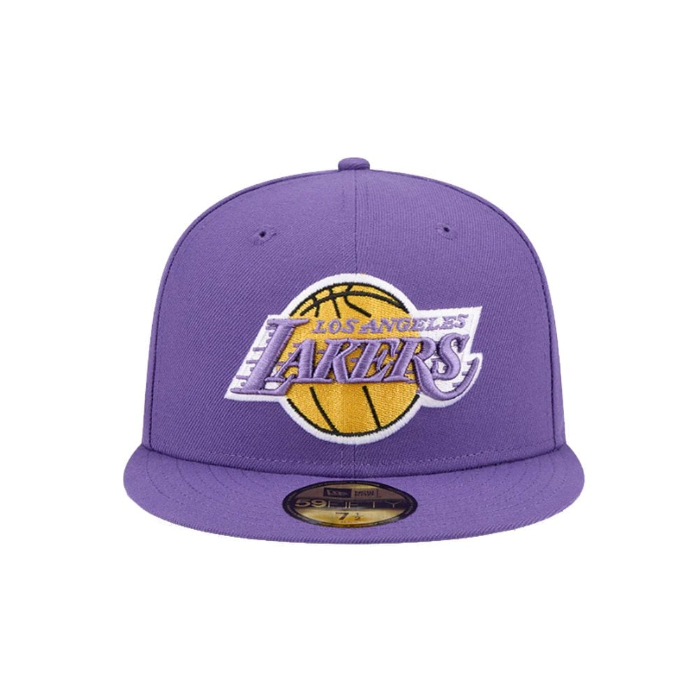 Lakers 5950 Fitted Cap - Purple