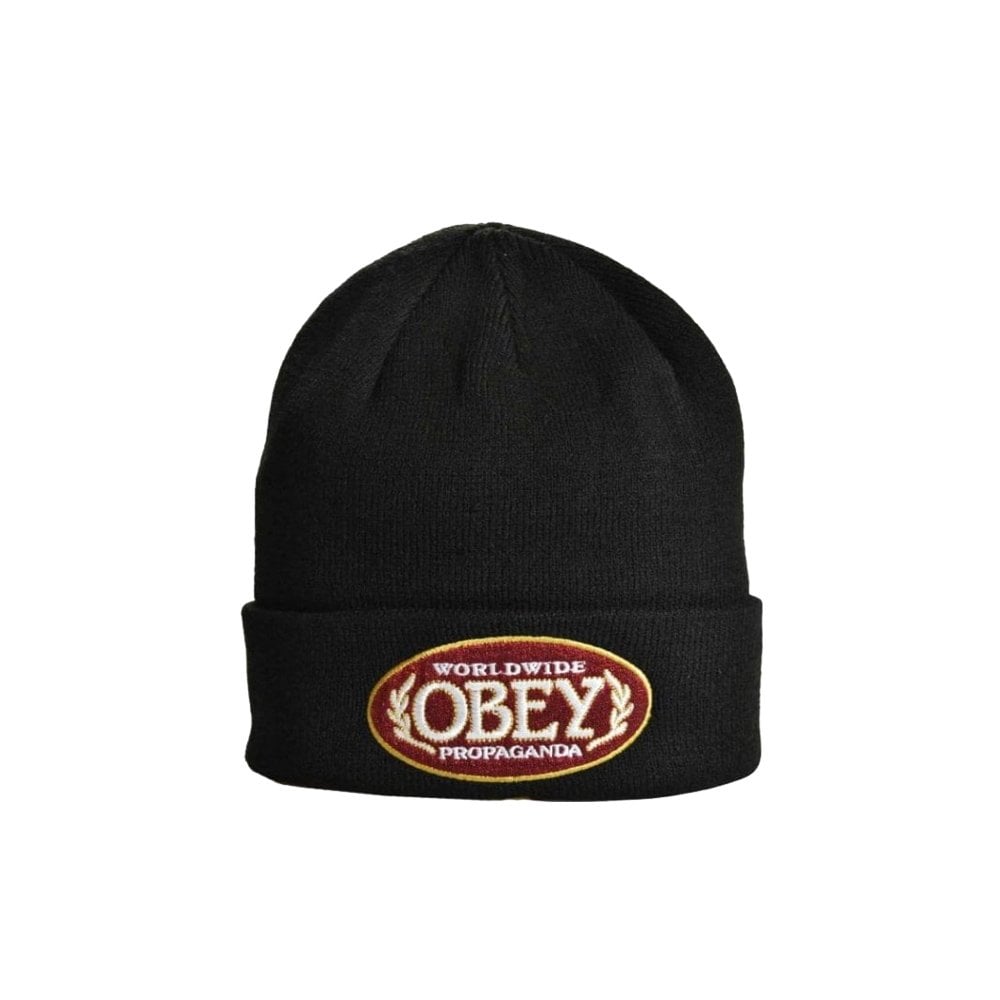 Smoke Beanie - Navy - Black