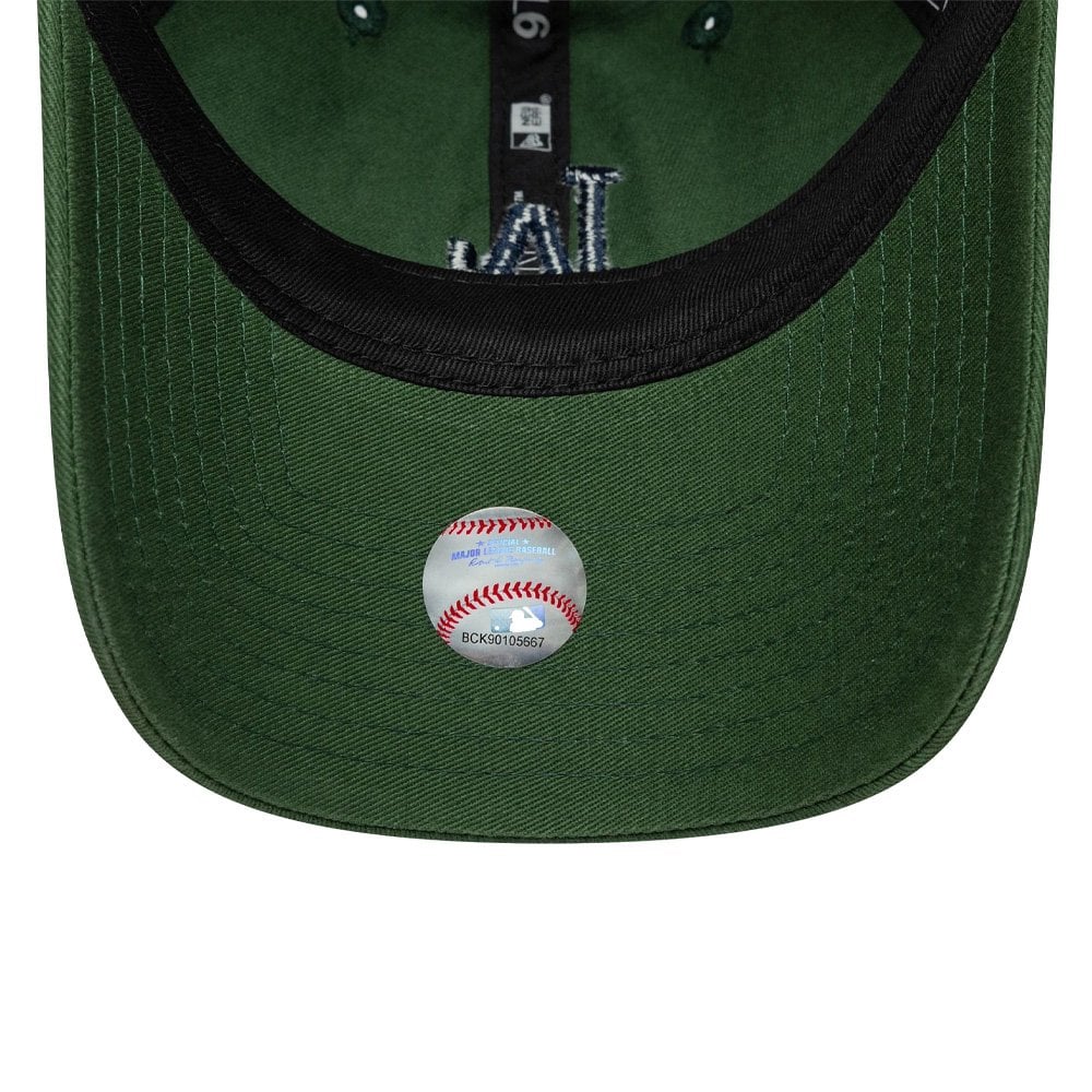 Washed Script 9TWENTY Cap - La Green