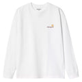 American Long Sleeve T-Shirt - White