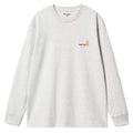 American Long Sleeve T-Shirt - Ash Heather