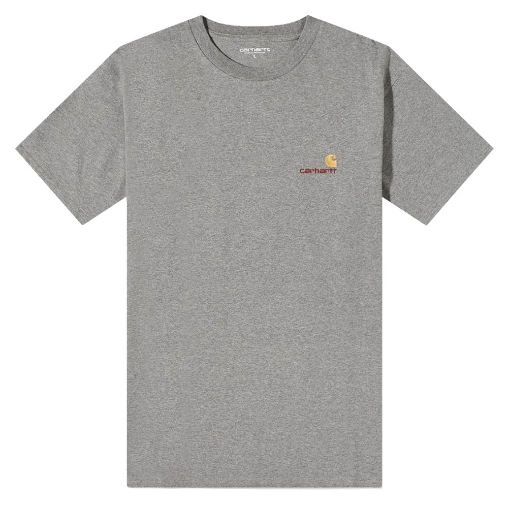 American Script T-Shirt - Grey Heather