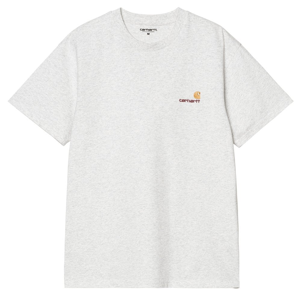 American Script T-Shirt - Ash Heather